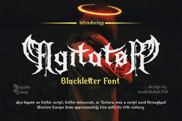 Agitator Font for Bold Campaign Design