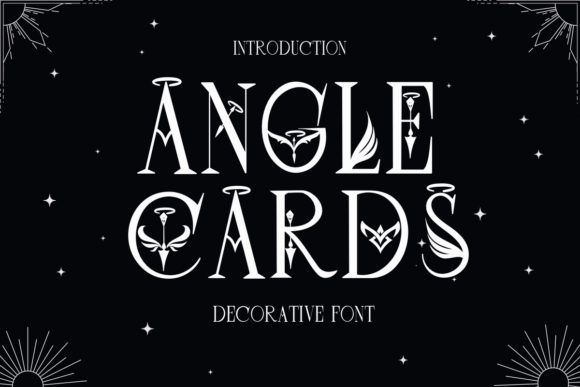Angel Cards Font for Web Design Projects