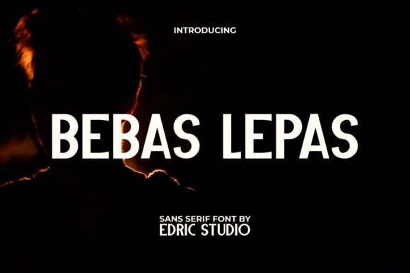 Bebas Lepas Font for Modern Web Design