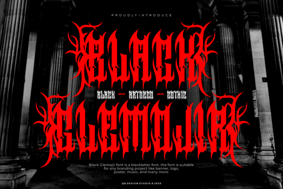 Black Glemojir: The Font That Commands Attention