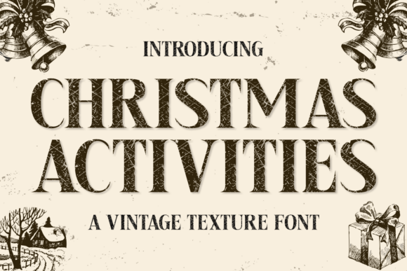 Christmas Activities Font Review for Branding Projects