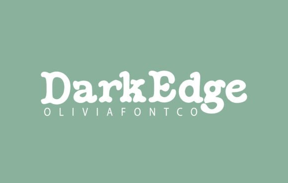 Darkedge Serif Font for Bold Editorial Design