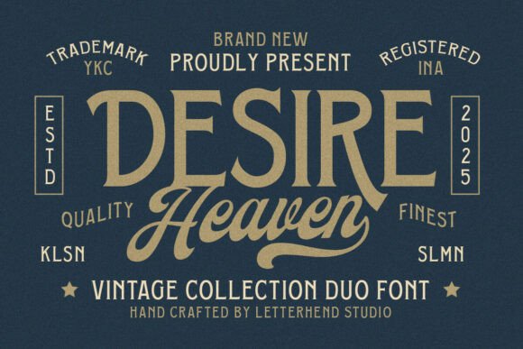 Desire Heaven Serif Font for Web Design