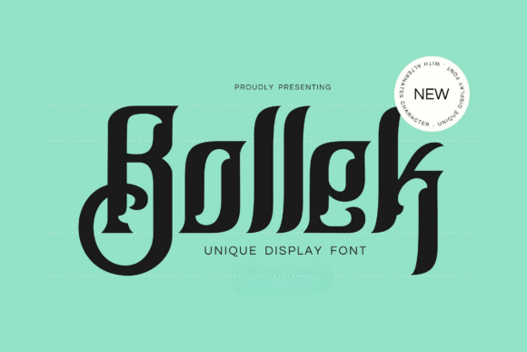 Enhance Your Brand with the Bollek Font