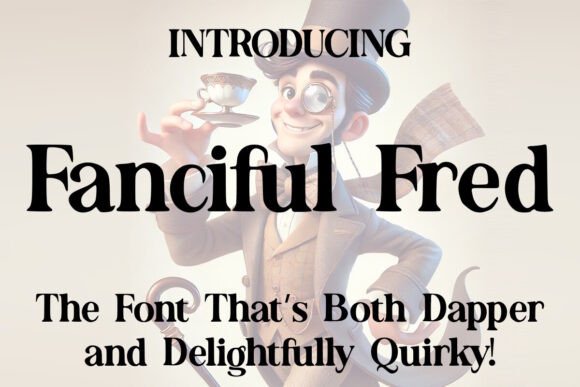 Fanciful Fred Font for Business Branding