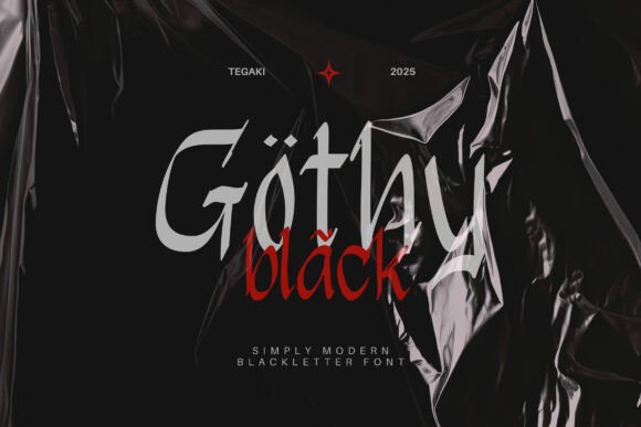 Gothy Black: A Bold Blackletter Font for Editorial Design