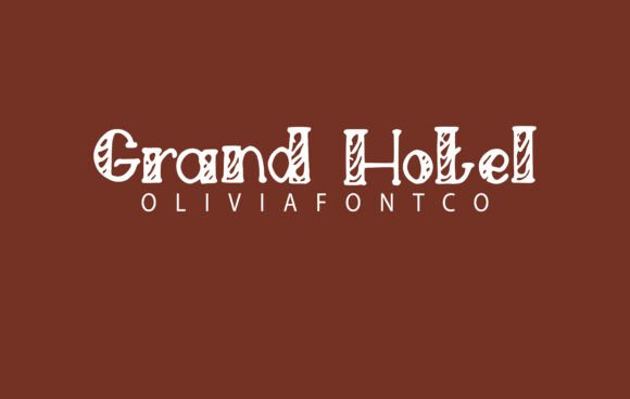 Grand Hotel: A Serif Font for Bold Branding