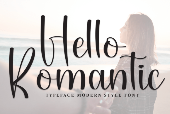 Hello Romantic: A Playful Script Font for Creative Makers