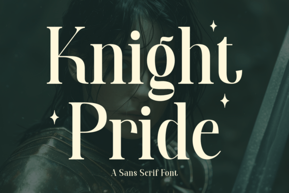 Knight Pride: A Noble Sans Serif for Digital Branding
