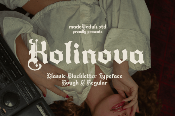 Kolinova Blackletter Font for Bold Branding