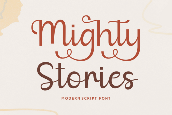 Mighty Stories Font for Branding That Feels Timeless and Playful