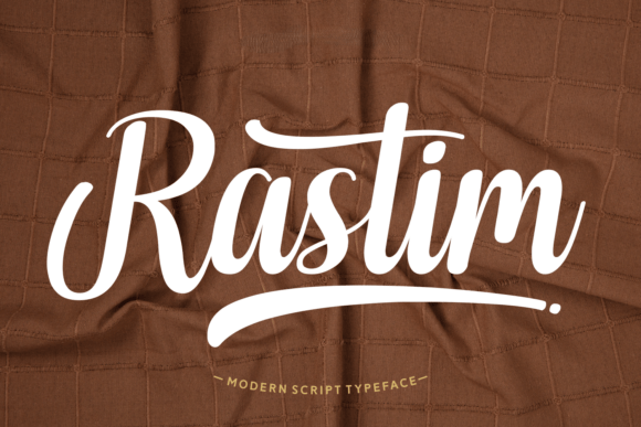 Rastim: A Bold Script Font for Modern Branding
