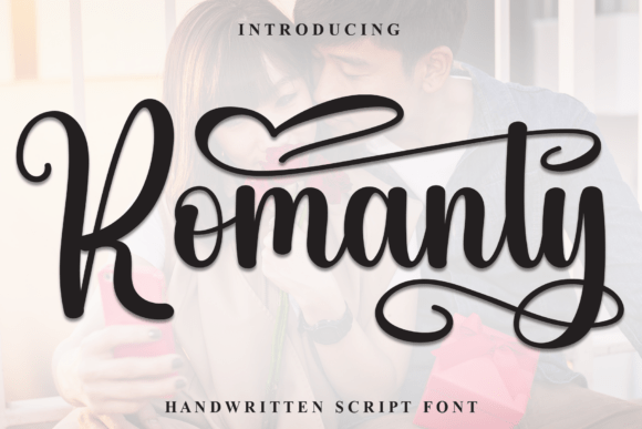Romanty: A Handwritten Script Font for Editorial Elegance