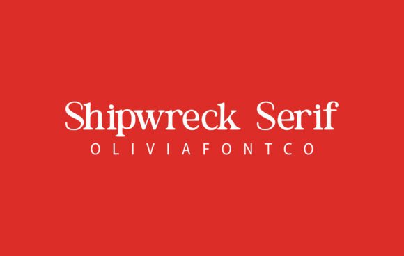 Shipwreck Serif for Branding Projects
