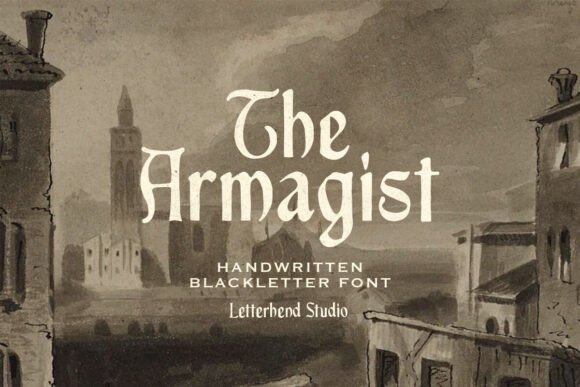 The Armagist: A Blackletter Font for Timeless Editorial Design