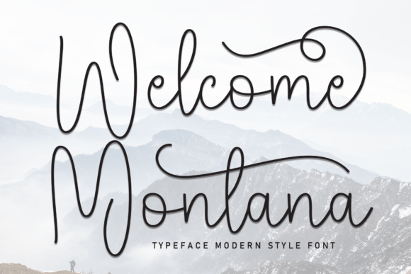 Welcome Montana Script Font Review